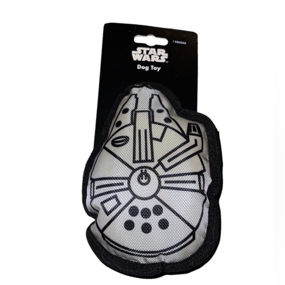 Star Wars Millennium Falcon Dog Toy - Picture 1 of 2